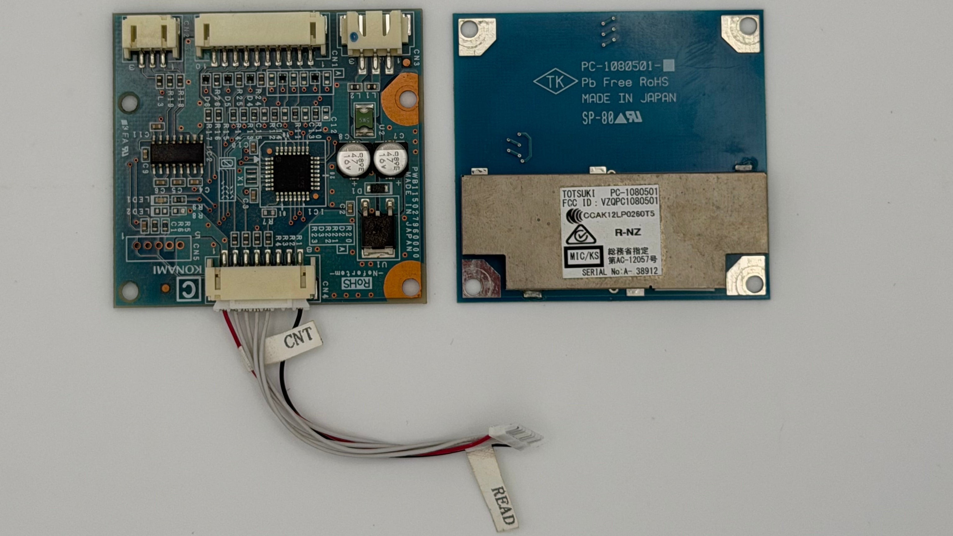 Blue ICCC reader